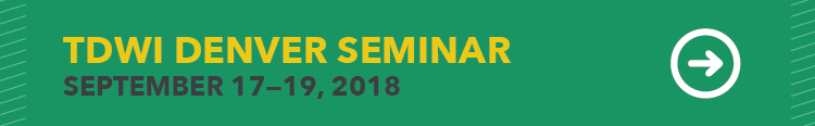TDWI Seminar in Denver, September 17 - 19, 2018