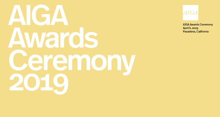 2019 AIGA Awards Ceremony
