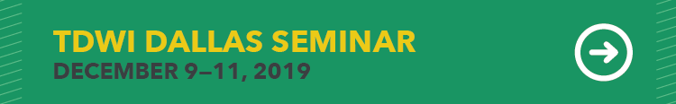 TDWI Seminar in Dallas, December 9 - 11, 2019