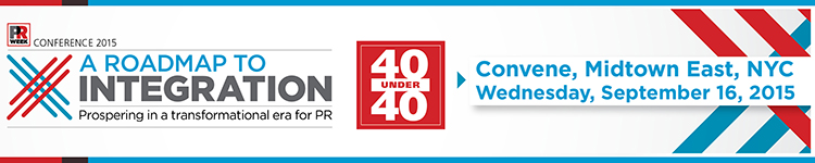 PRWeek Conference and 40 Under 40 Dinner 2015