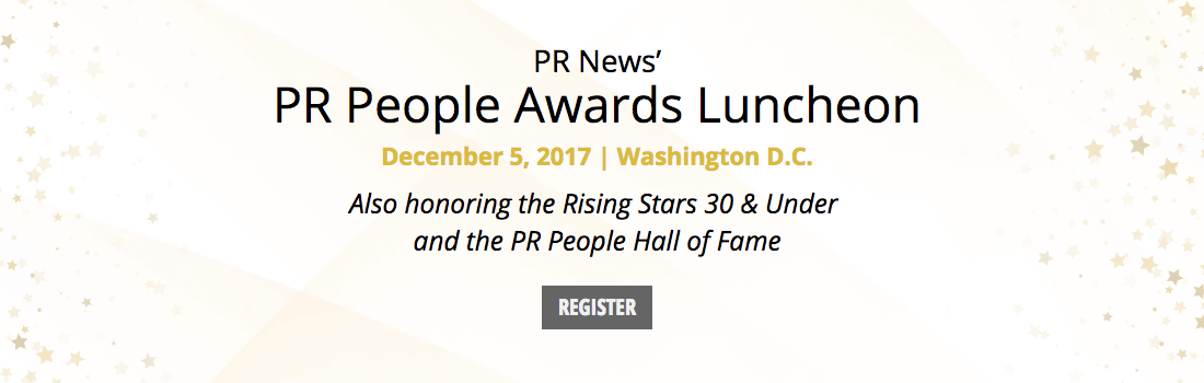 PR News' PR People Awards Luncheon
