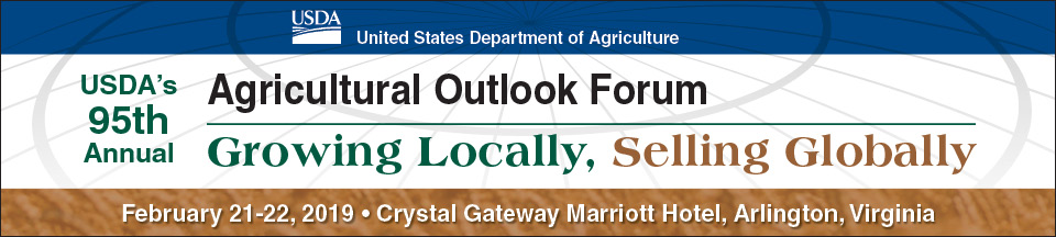 2019 Agricultural Outlook Forum 