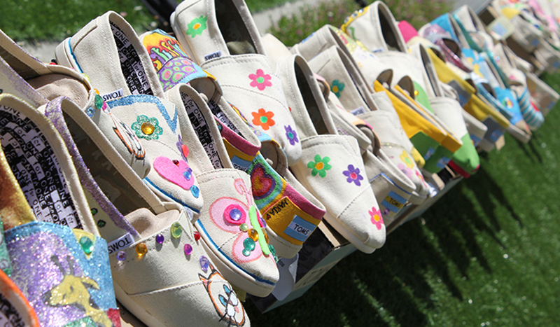 Craft for a Cause with TOMS Shoes