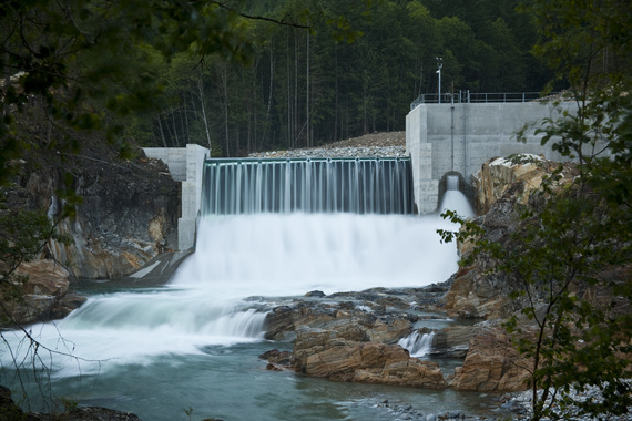 Centrale hydroélectrique BIG SILVER en Colombie-Britannique