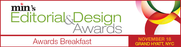 min's Editorial & Design Awards Breakfast - November 18, 2013 New York City