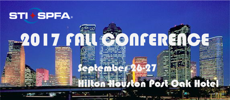STI/SPFA 2017 Fall Conference  