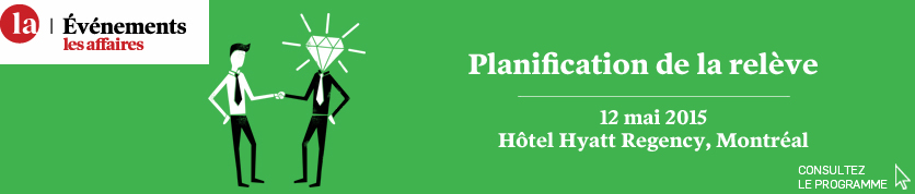 Conférence Planification de la relève - 12 et 13 mai 2015