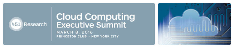 Cloud Computing Executive Summit, New York. 2016