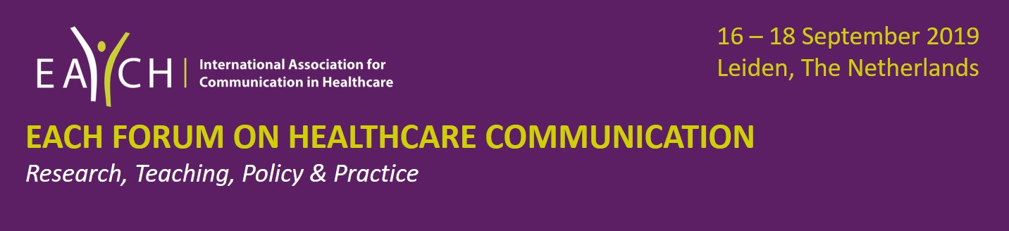 EACH Forum on Healthcare Communication 2019