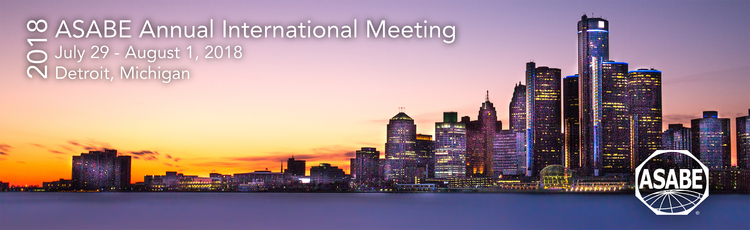 2018 ASABE Annual International Meeting - Call for Sessions