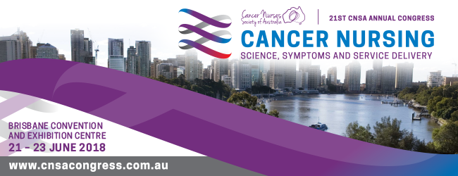 Cancer Nurses Society of Australia, 21st Annual Congress