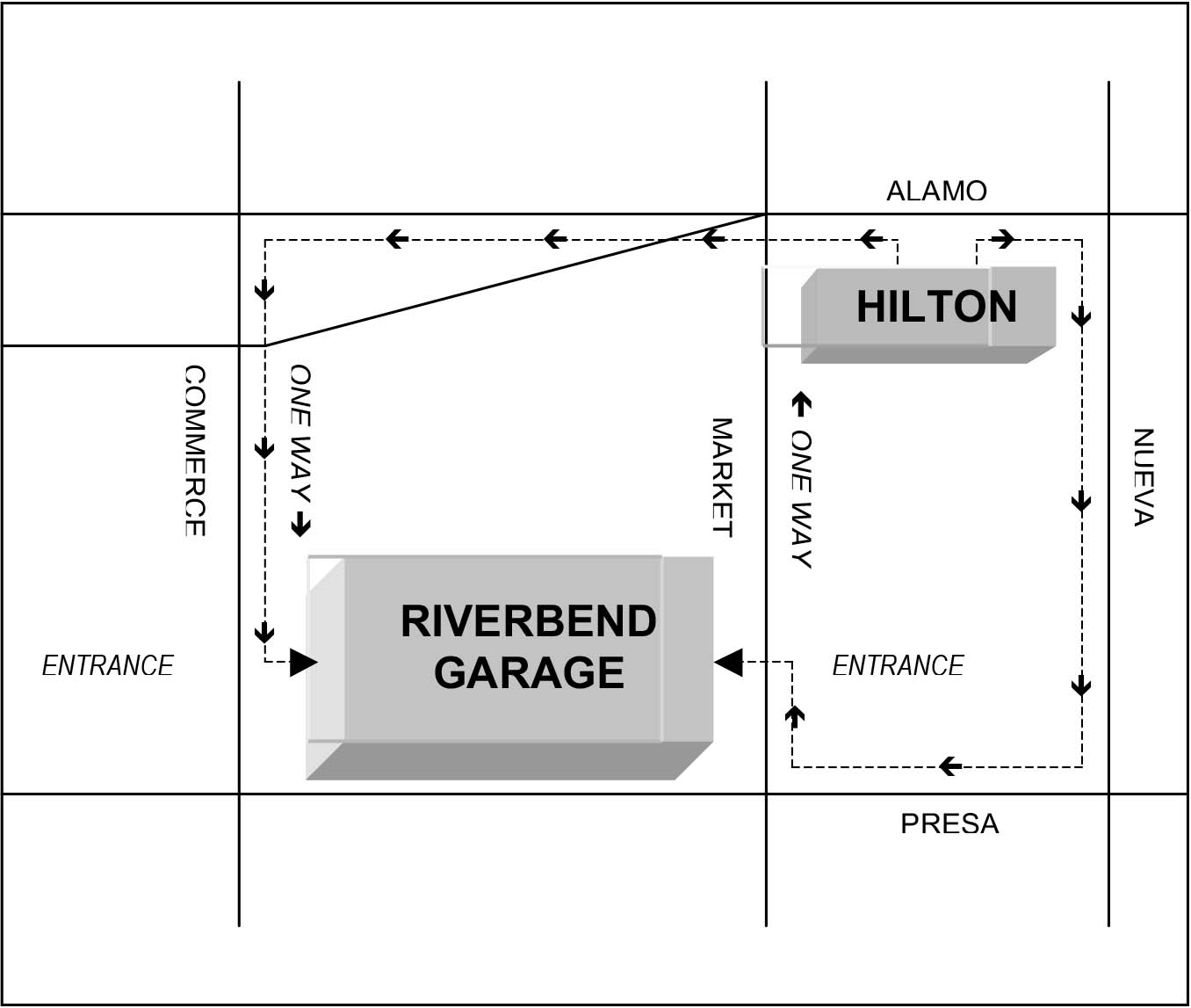 Hotel Parking Map