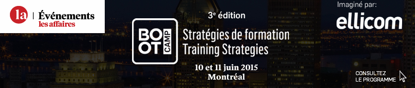 Bootcamp Stratégies de formation, 3e édition - 10 et 11 juin 2015