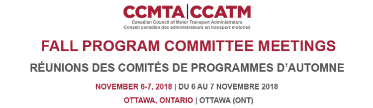 CCMTA Fall Program Meetings 2018