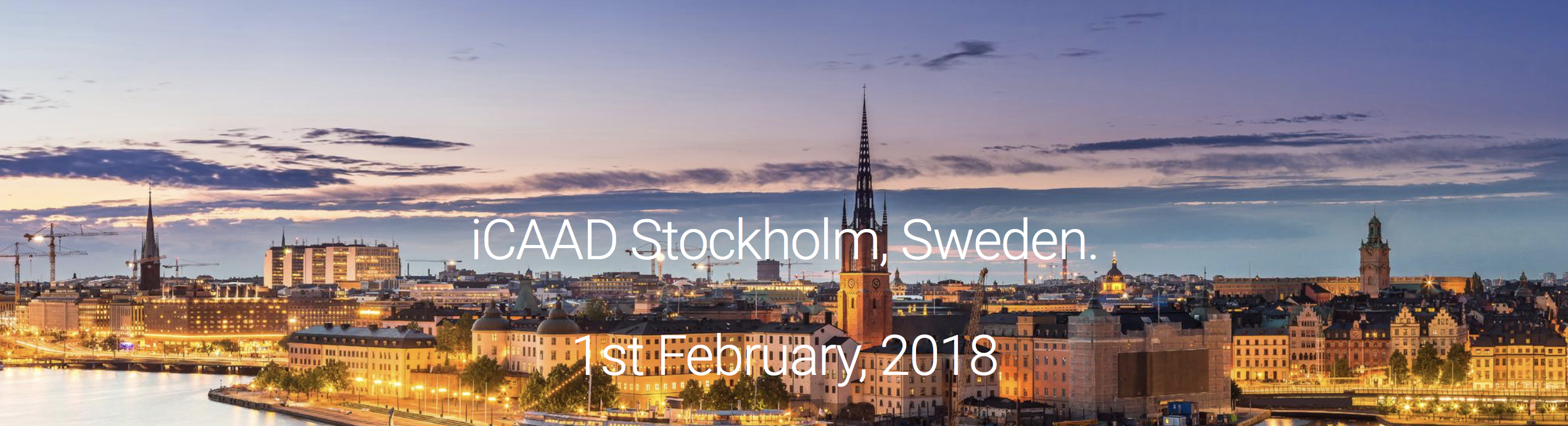 ICAAD Sweden February 1st 2018