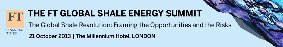 FT Global Shale Energy Summit 2013