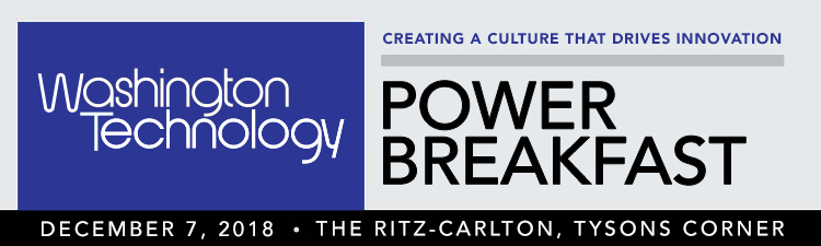 Washington Technology Power Breakfast | Creating A Culture That Drives Innovation