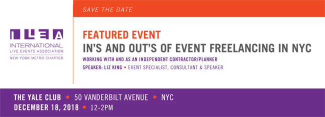 In's and Out's of Event Freelancing in NYC
