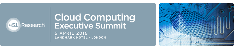 Cloud Computing Executive Summit, London, 2016