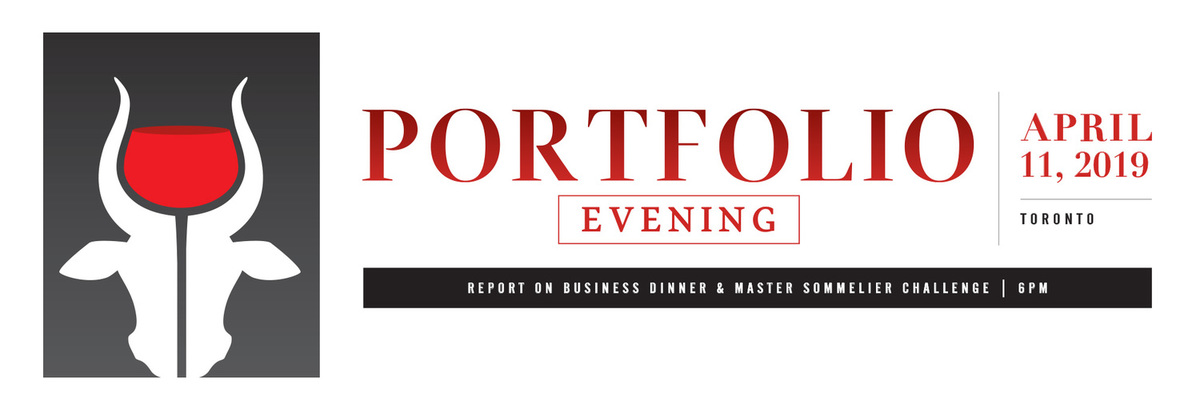 Portfolio Evening | Report on Business Dinner & Master Sommelier Challenge | April 11, 2019