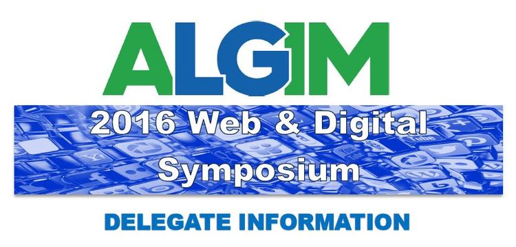 2016 ALGIM Web & Digital Symposium 