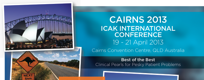 ICAK International AGM 2013 - Best of the Best - AK Clinical Pearls for Pesky Patient Problems"