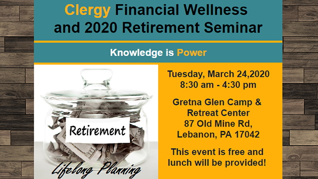 Clergy Financial Wellness and Retirement Seminar
