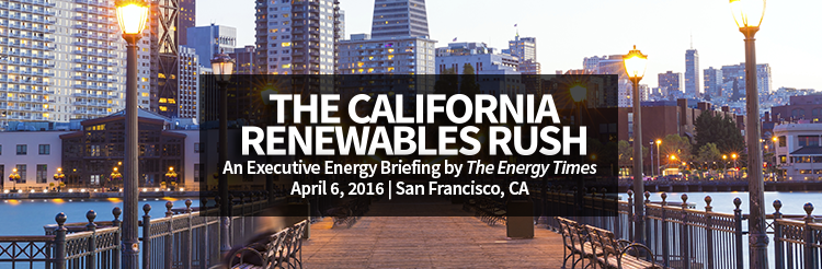 California Renewables Rush  2016