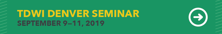 TDWI Seminar in Denver, September 9 - 11, 2019