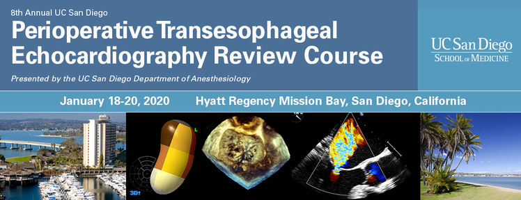 8th Annual UCSD Perioperative Transesophageal Echocardiography Review Course