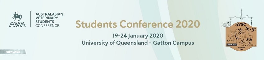 Australasian Veterinary Student Conference 2020 