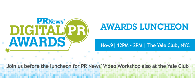 Digital PR Awards Luncheon-November 9, 2015