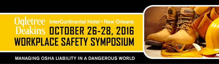 Workplace Safety Symposium 2016