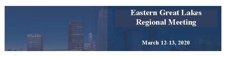 2020 Eastern Great Lakes Regional Meeting