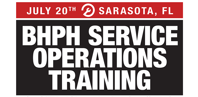 BHPH Service Operations Training School February 5, 2019