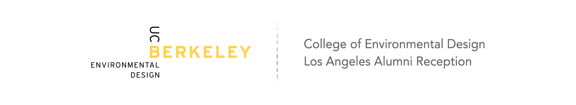 College of Environmental Design Los Angeles Alumni Reception