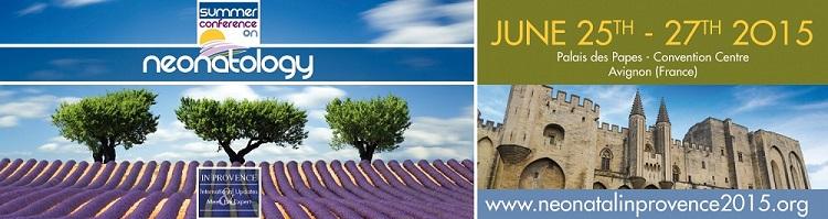Summer Conference on Neonatology in Provence 2015