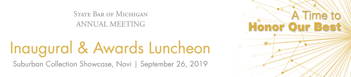 2019 Inaugural & Awards Luncheon Event