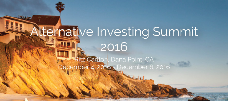 Alternative Investing Summit 2016