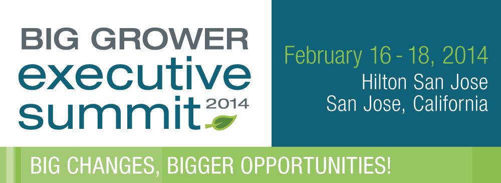 Big Grower Executive Summit  2014