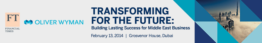 Transforming for the Future: Building Lasting Success for Middle East Business
