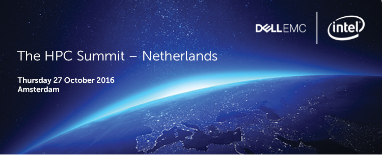 Dell EMC and Intel HPC event Netherlands customer