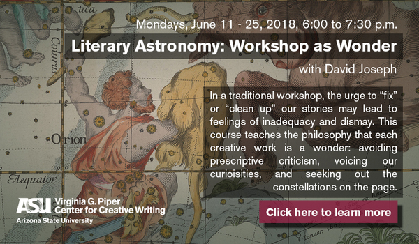 Literary Astronomy: Workshop as Wonder with David Joseph