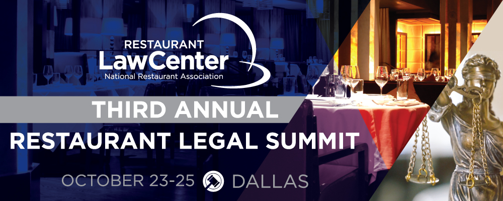 Restaurant Law Center Legal Summit Fall 2019