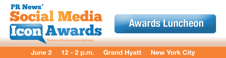 PR News' Social Media Icon Awards Luncheon - June 2, 2014