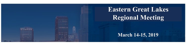 2019 Eastern Great Lakes Regional Meeting
