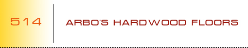 Arbo's Hardwood Floors logo