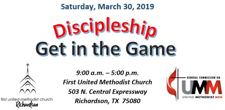Discipleship Get In the Game