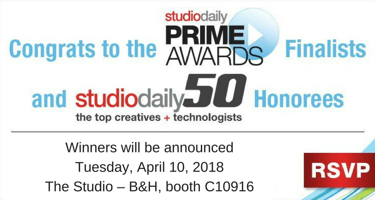 StudioDaily Awards Presentation: Prime Awards & Studio50