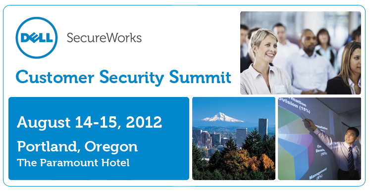 Dell SecureWorks Customer Security Summit - Portland